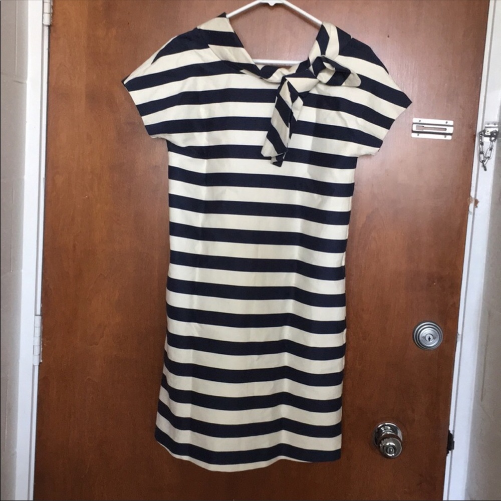 Kate Spade Striped Dress with Bow